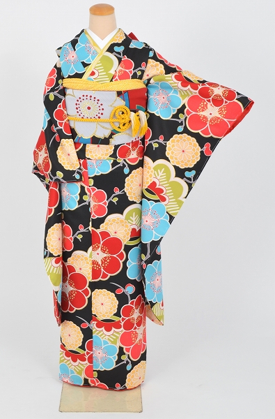 振袖(ポリエステル・wa yu-bi和遊日)