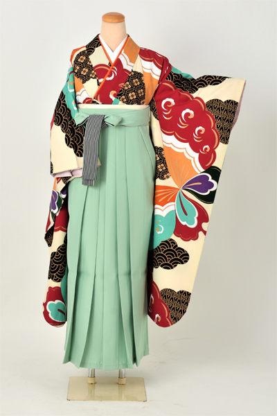 卒業袴[振袖・蝶々]