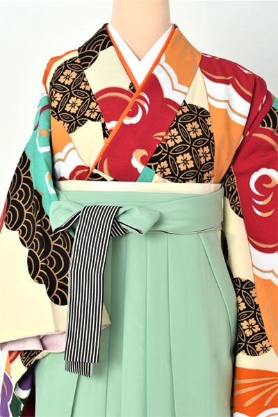 卒業袴[振袖・蝶々]