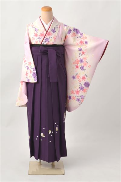 卒業袴[柔らかいピンクパープル]