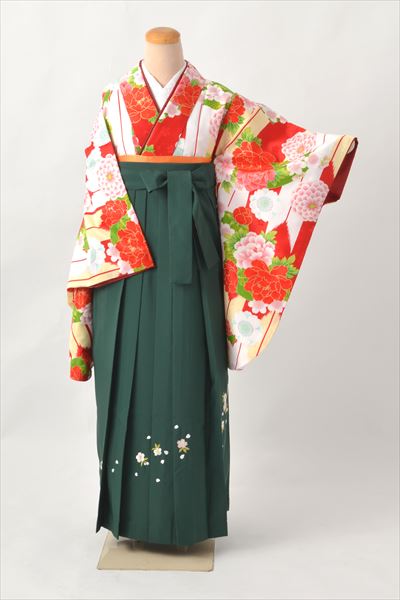 卒業袴[朱・和モダン]