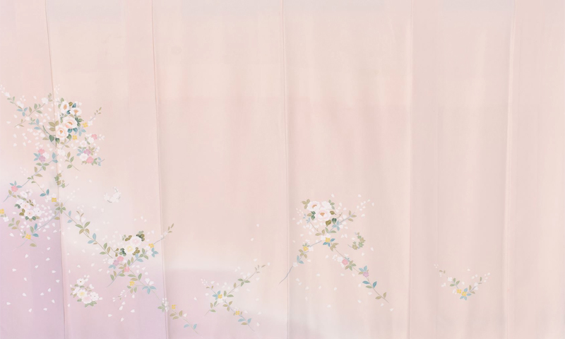 訪問着【大人気・ピンクの訪問着】