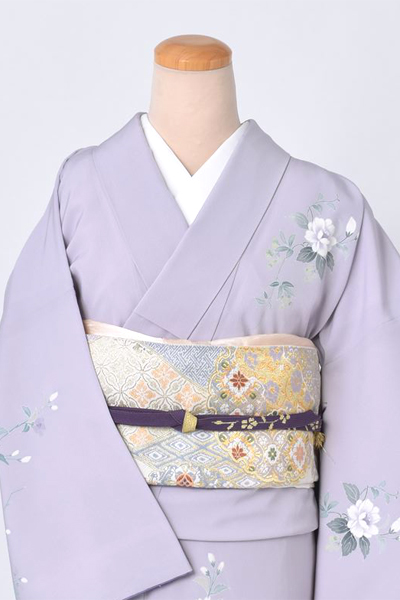 訪問着【上品な藤紫】