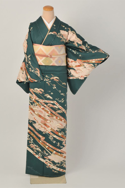 訪問着【格調高い綸子訪問着】