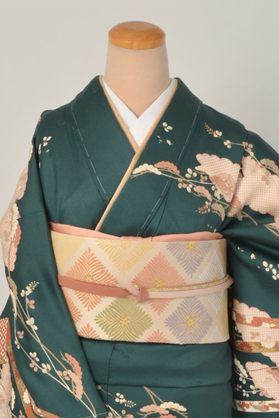 訪問着【格調高い綸子訪問着】