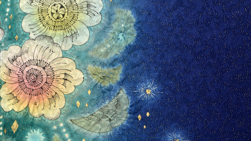 訪問着[ 幻想的な雰囲気 ]