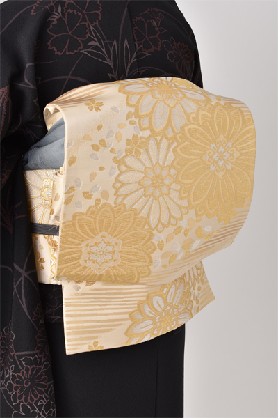 訪問着【黒地・お洒落な訪問着】