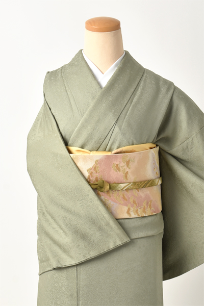 色無地（クールな銀鼠色）