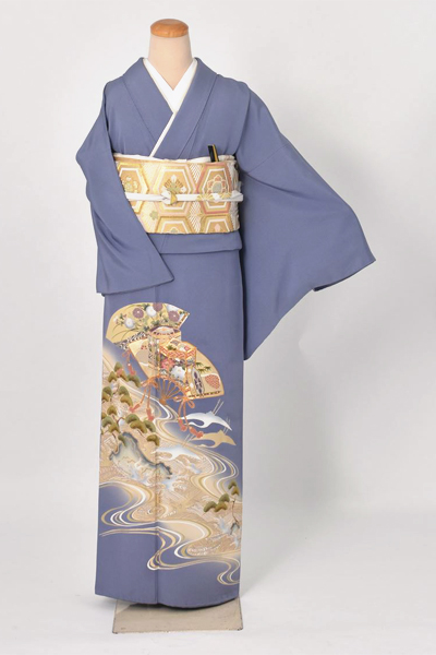 色留袖［雅やかな古典美・京友禅模様］