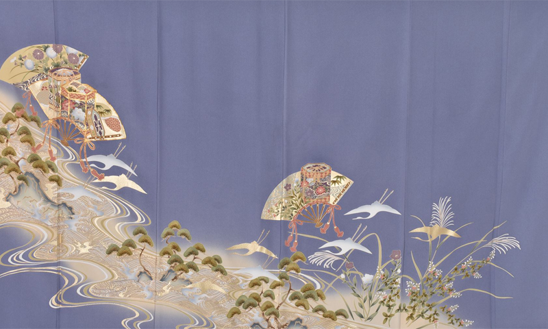 色留袖［雅やかな古典美・京友禅模様］