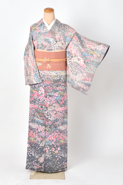 小紋（はな×名古屋帯)