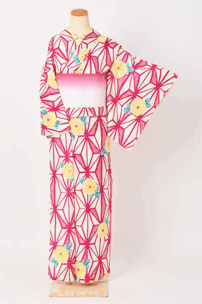 小紋(カジュアル・ピンク)