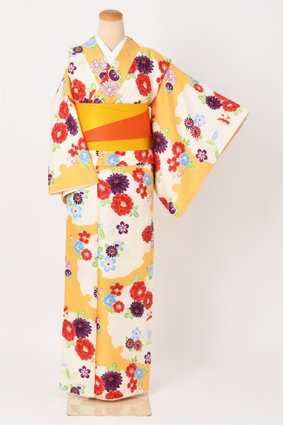 小紋(カジュアル・オレンジ)