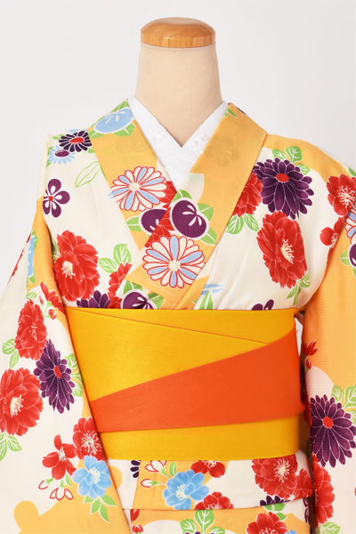 小紋(カジュアル・オレンジ)