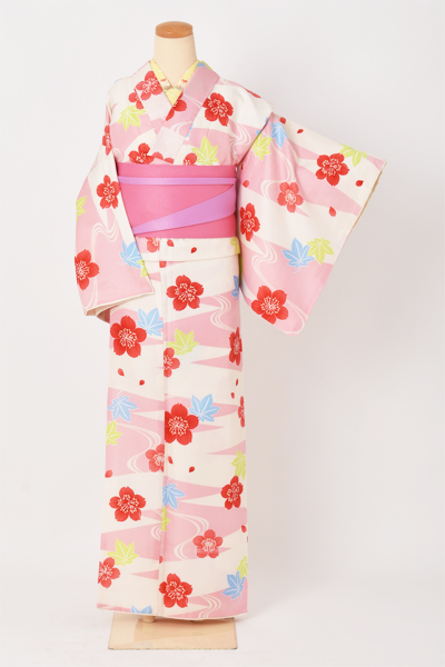 小紋(カジュアル・ピンク)