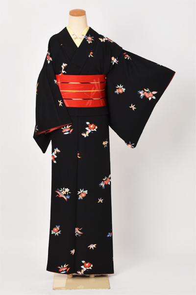 小紋(カジュアル・黒)