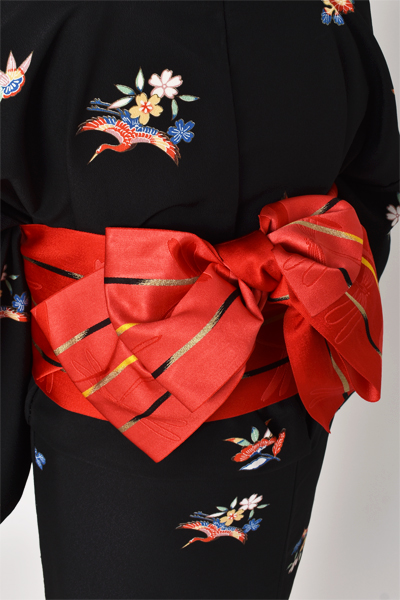 小紋(カジュアル・黒)