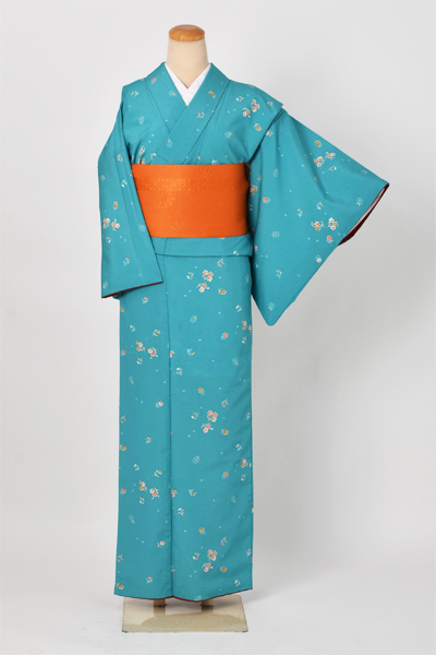 小紋(カジュアル・緑青)