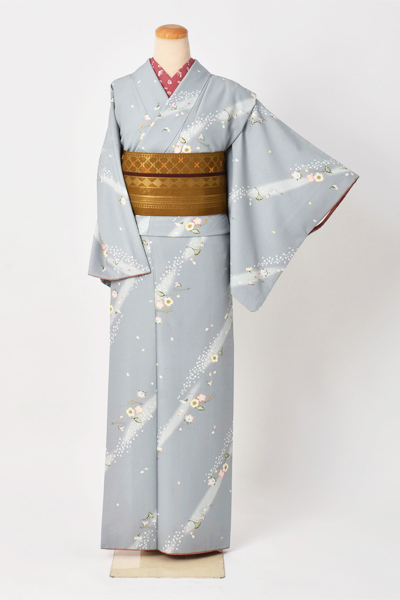 小紋(カジュアル・グレー)