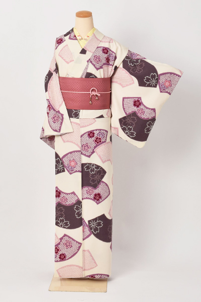 小紋(カジュアル・オフホワイト)