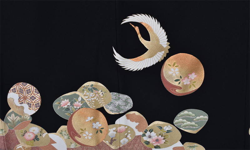 黒留袖〔吉祥文様〕