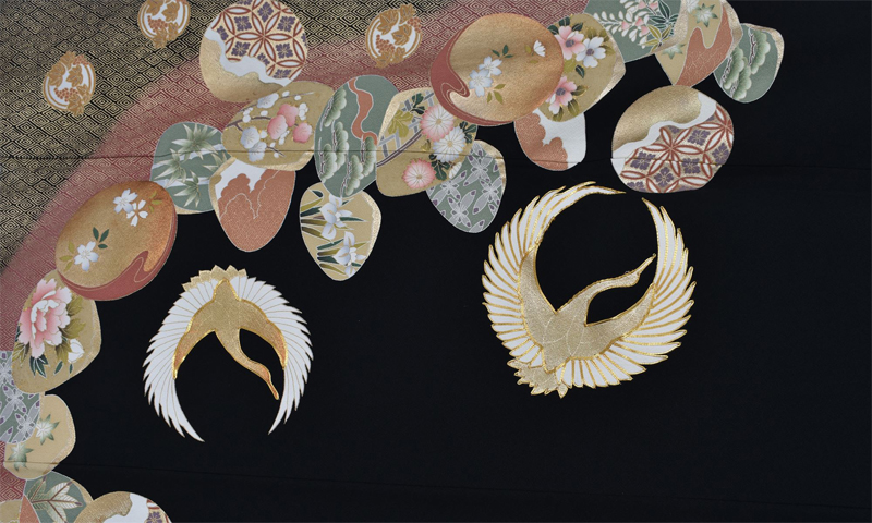 黒留袖〔吉祥文様〕