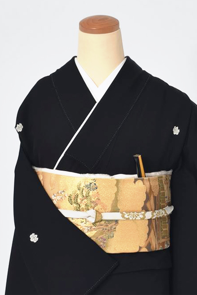 黒留袖〔古都風景〕