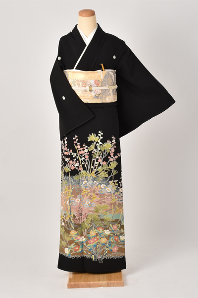 黒留袖【本加賀友禅】