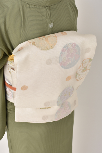 夏物色無地〔抹茶色〕