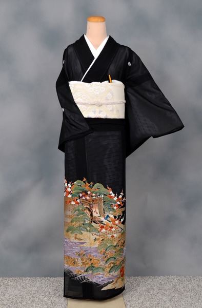 夏☆黒留袖　[　季節にこだわる♪第一礼装 ]