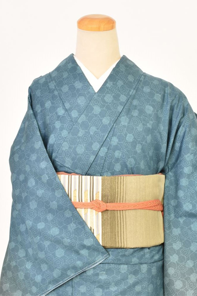 紬【グラデーションの染大島】