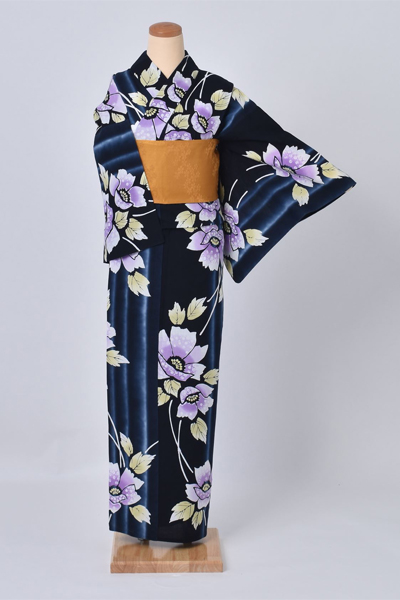 ゆかた(たてボカシ染め)