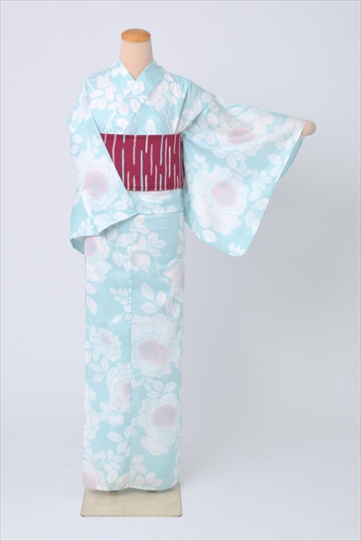 ゆかた(「えんむすび屋」パステル水色)