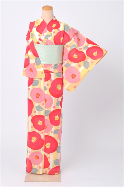 浴衣[紅梅/椿]