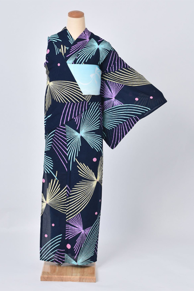 ゆかた(SAYURI・高級綿紅梅)