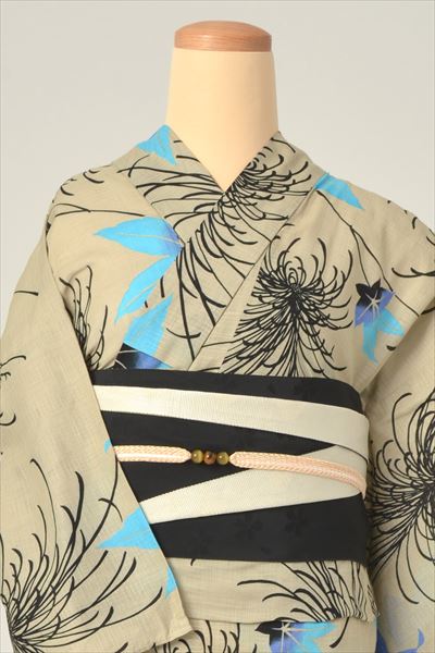 浴衣(無彩色の世界)