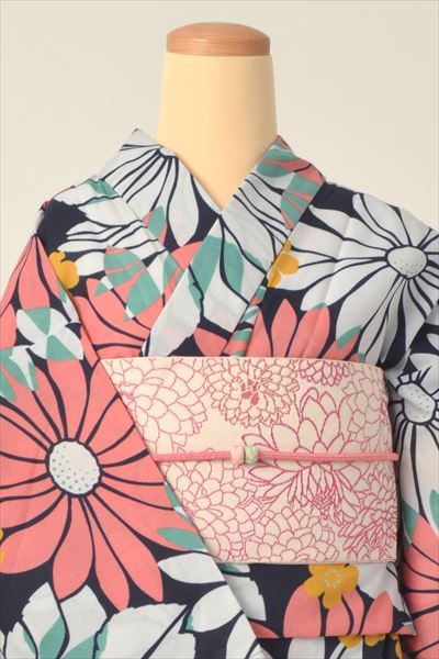 浴衣(大輪菊のレトロモダン)