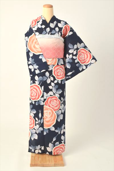 浴衣(キスミスのローズがいっぱい)