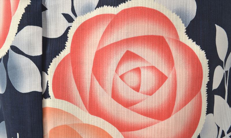 浴衣(キスミスのローズがいっぱい)