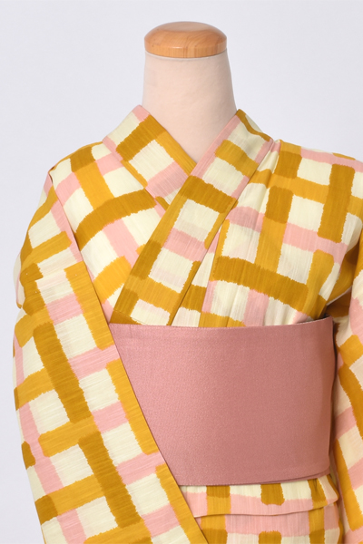 浴衣(「tsumori chisato」格子)