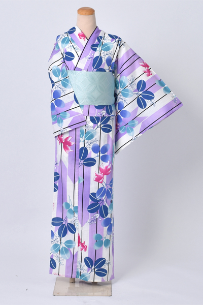 浴衣(「山本彩」金魚」