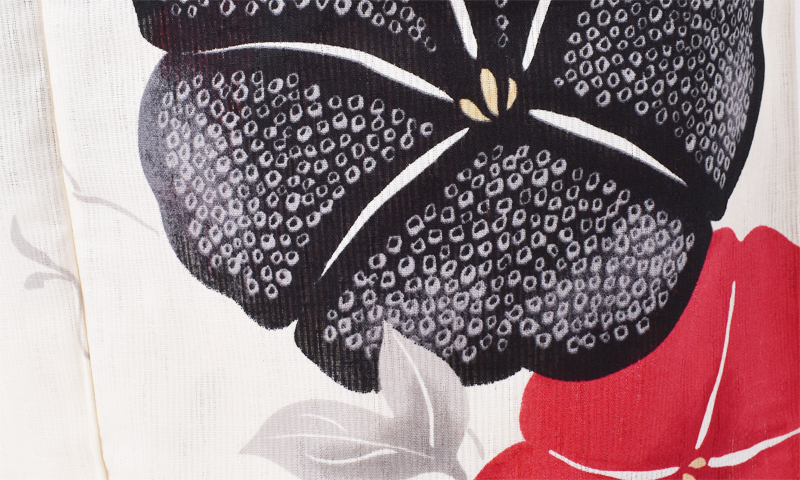 浴衣[Ｓサイズ/クリーム色/朝顔]