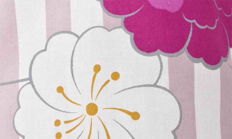 浴衣[ストライプ/牡丹・梅]