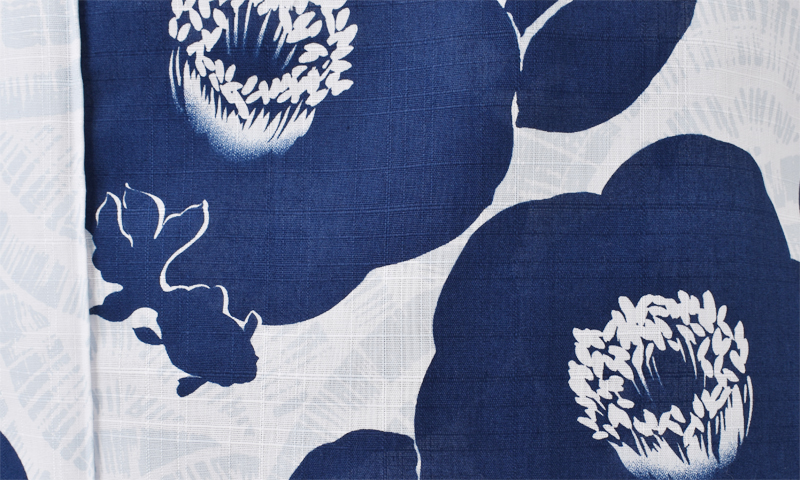 浴衣[UTAHA/白/椿･金魚]