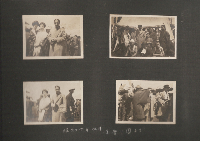 昭和4年4月　多摩川園にて