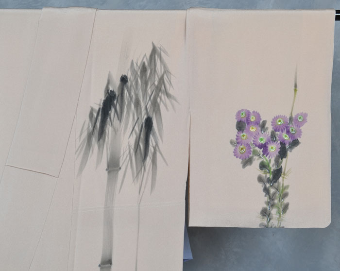 下の画像は前身頃の左袖です